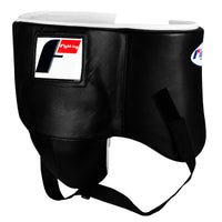 color:Black::Fighting Pro Protective Cup front view