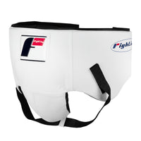 color:White::Fighting Pro Protective Cup front view