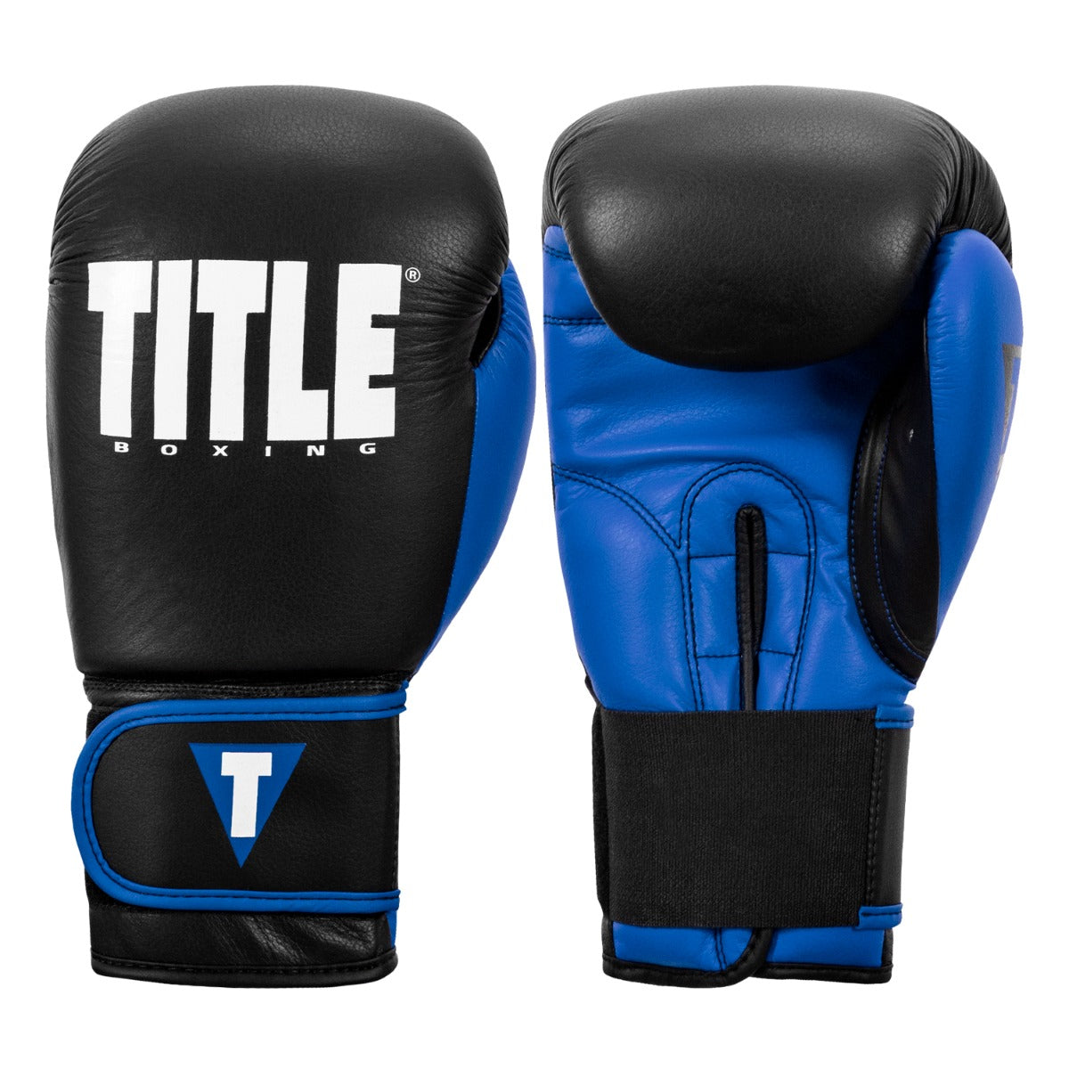color:Black/Blue::TITLE Boxing Dynamic Strike Heavy Bag Gloves main view
