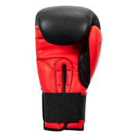 variant:Black/Red::TITLE Boxing Dynamic Strike Heavy Bag Gloves back view