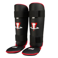 variant:lifestyle::TITLE MMA Conflict Stand Up Shin Guards main view