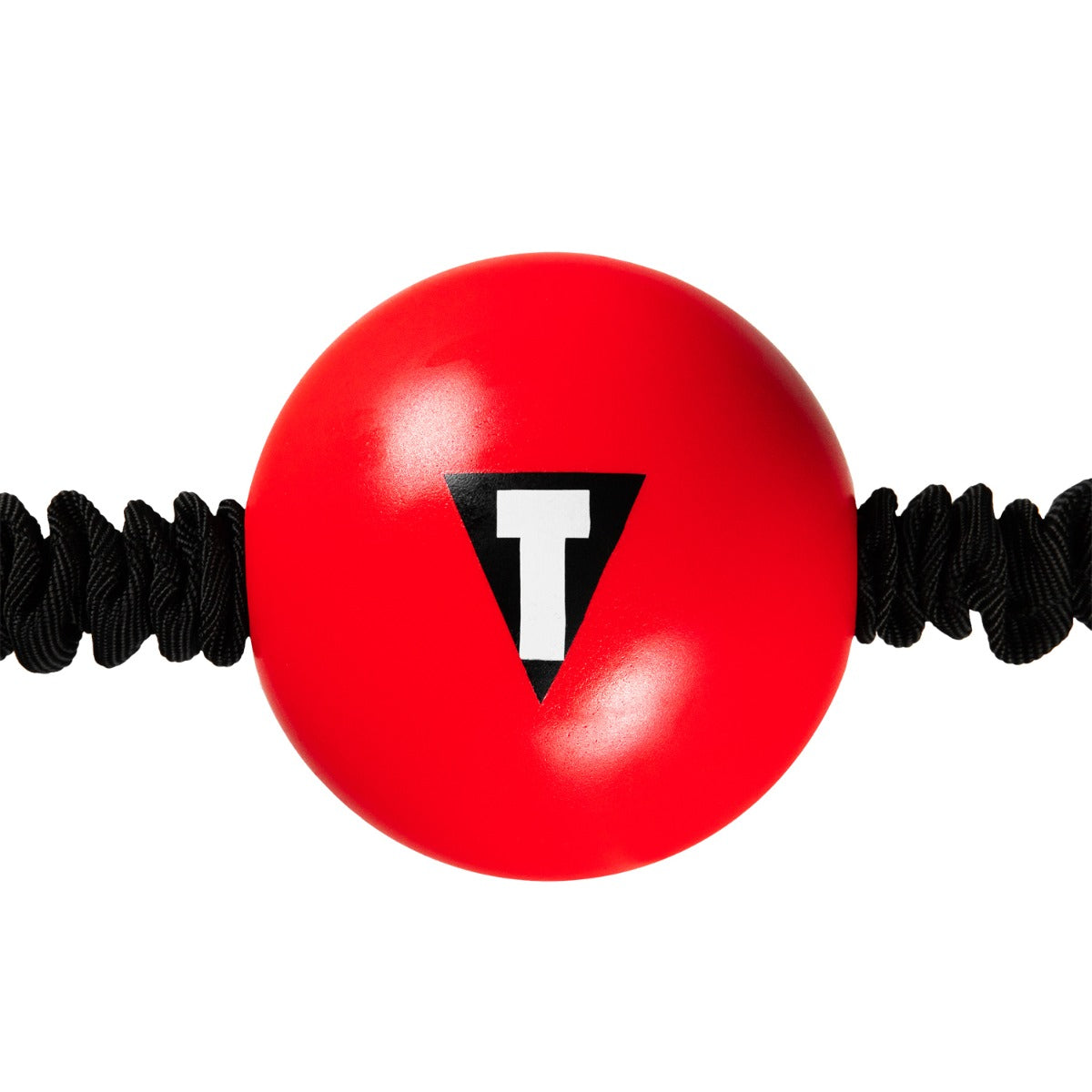 variant:lifestyle::TITLE Boxing Resistance Band Horizontal Speed Ball close up of the ball