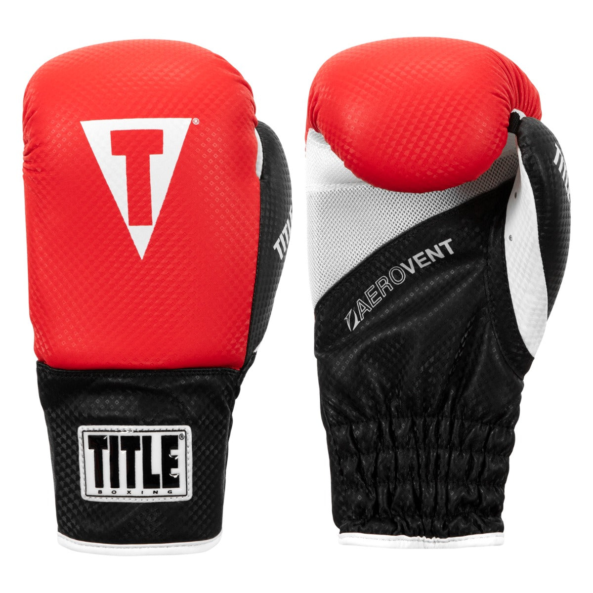 color:red/black::TITLE Boxing Aerovent Youth Gloves