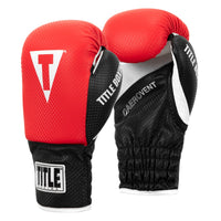 variant:red/black::TITLE Boxing Aerovent Youth Gloves alternate view