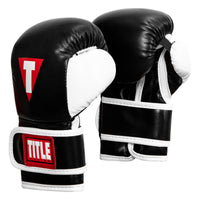 variant:Black/White::TITLE Boxing Youth Bag Gloves alternative view