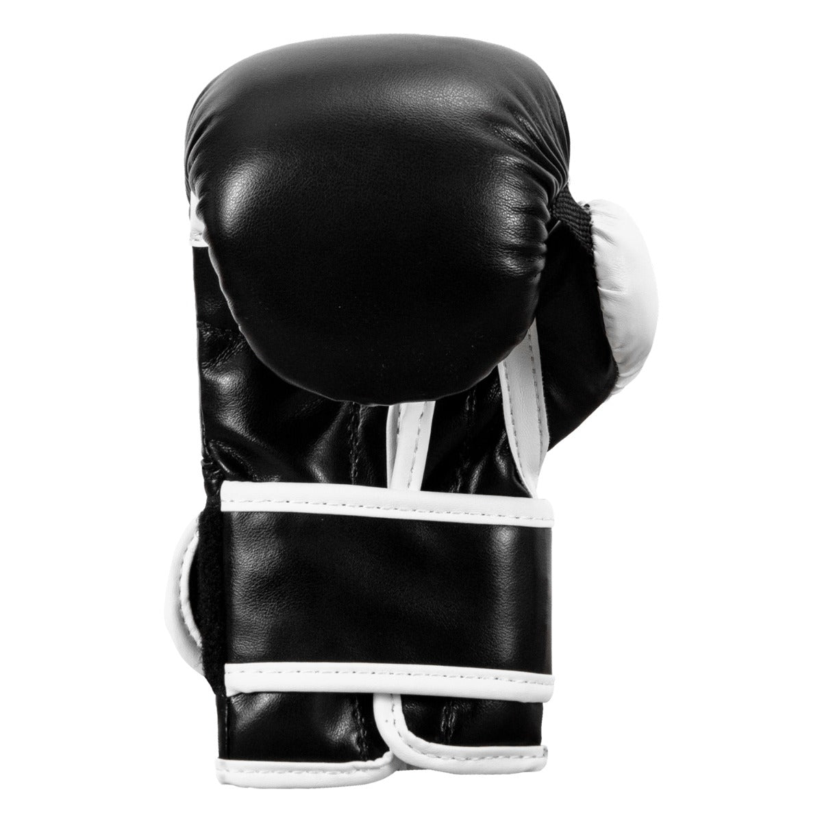 variant:Black/White::TITLE Boxing Youth Bag Gloves hand view