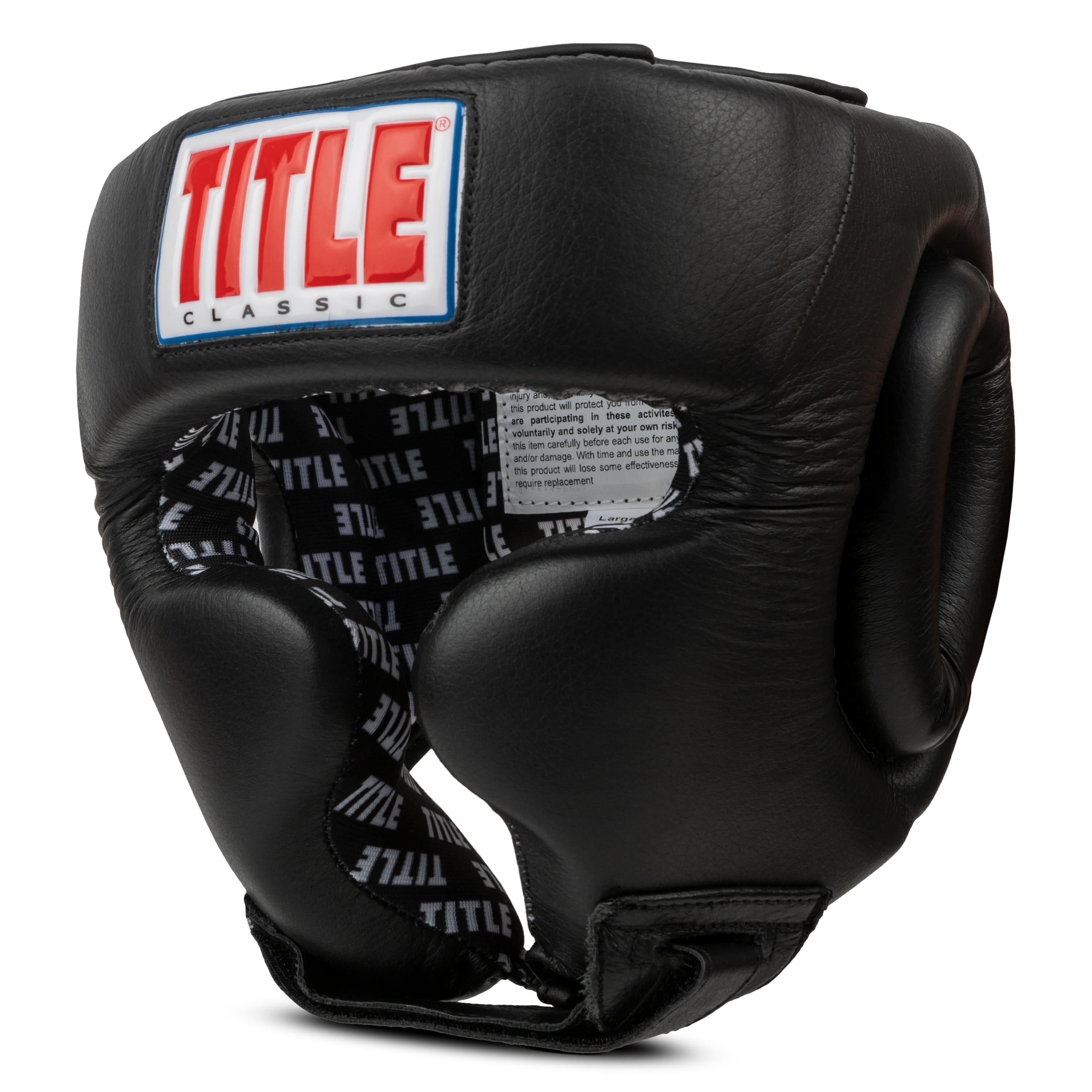 Title Boxing Traditional Training Headgear 