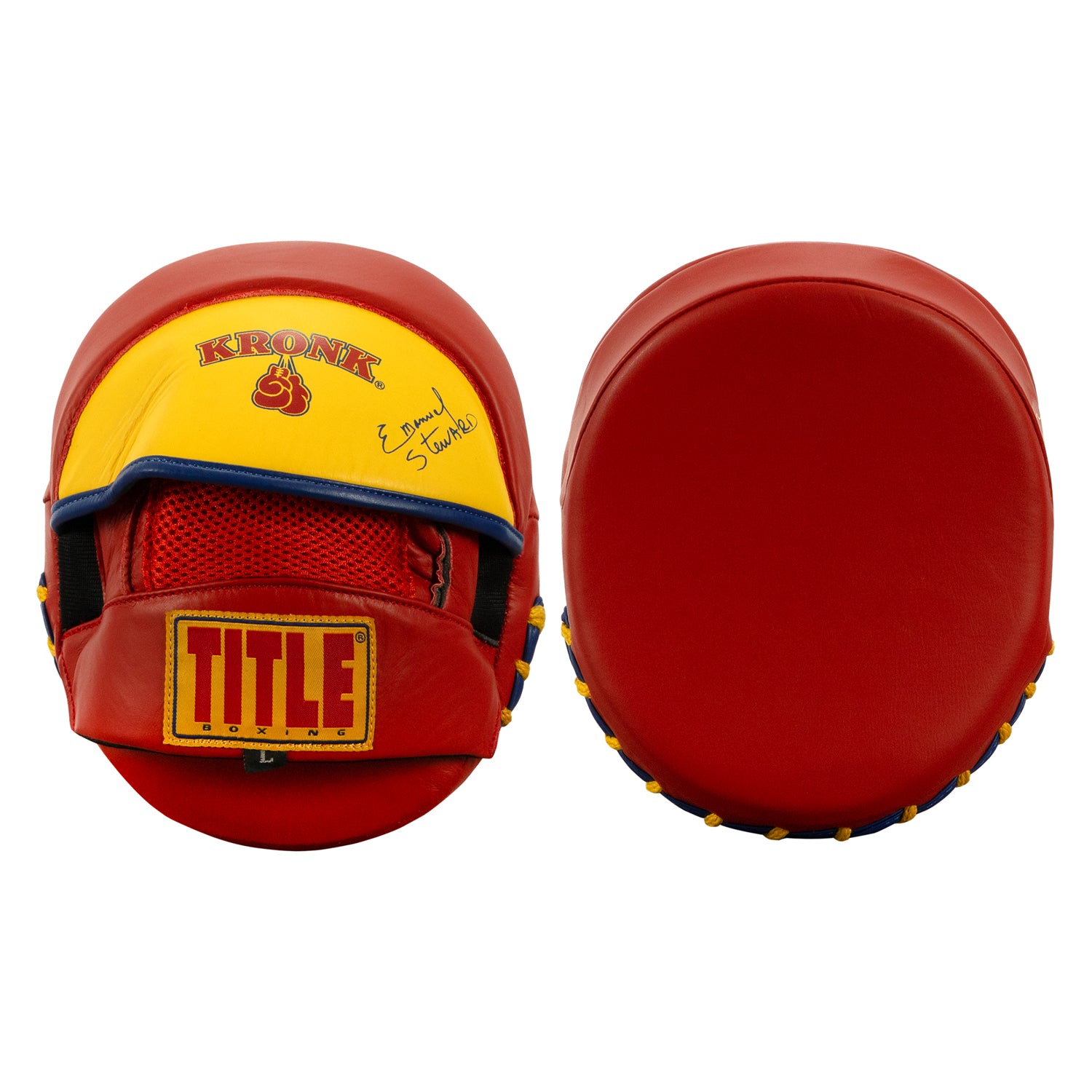 Emanuel Steward’s KRONK Boxing Leather Punch Mitts