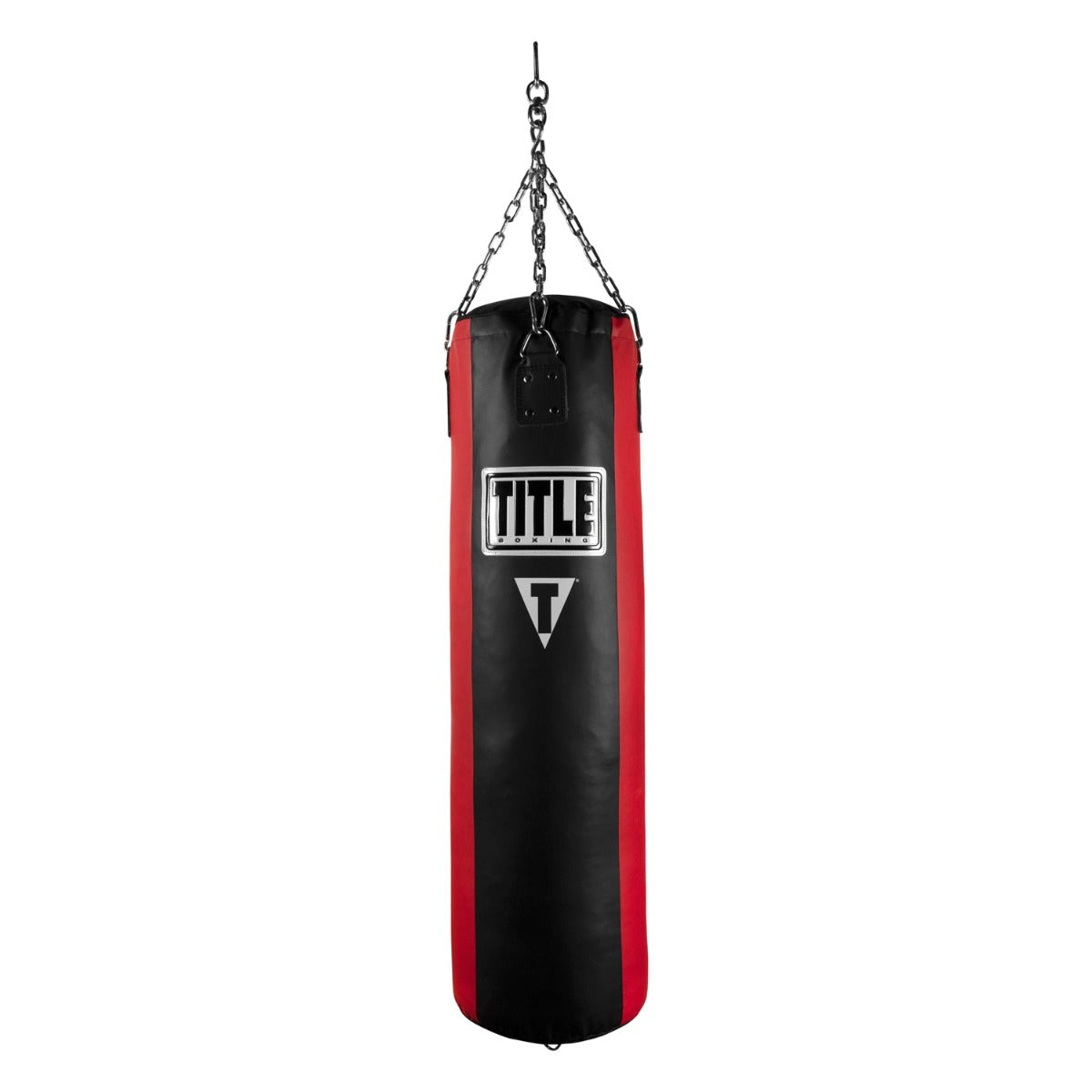 TITLE Boxing Synthetic Leather Heavy Bag - Unfilled