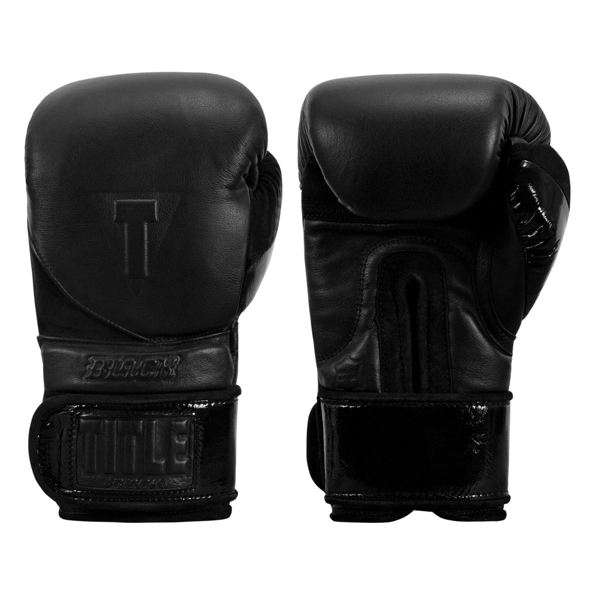 Details about   Title Boxing Gloves Black/ Blue 
