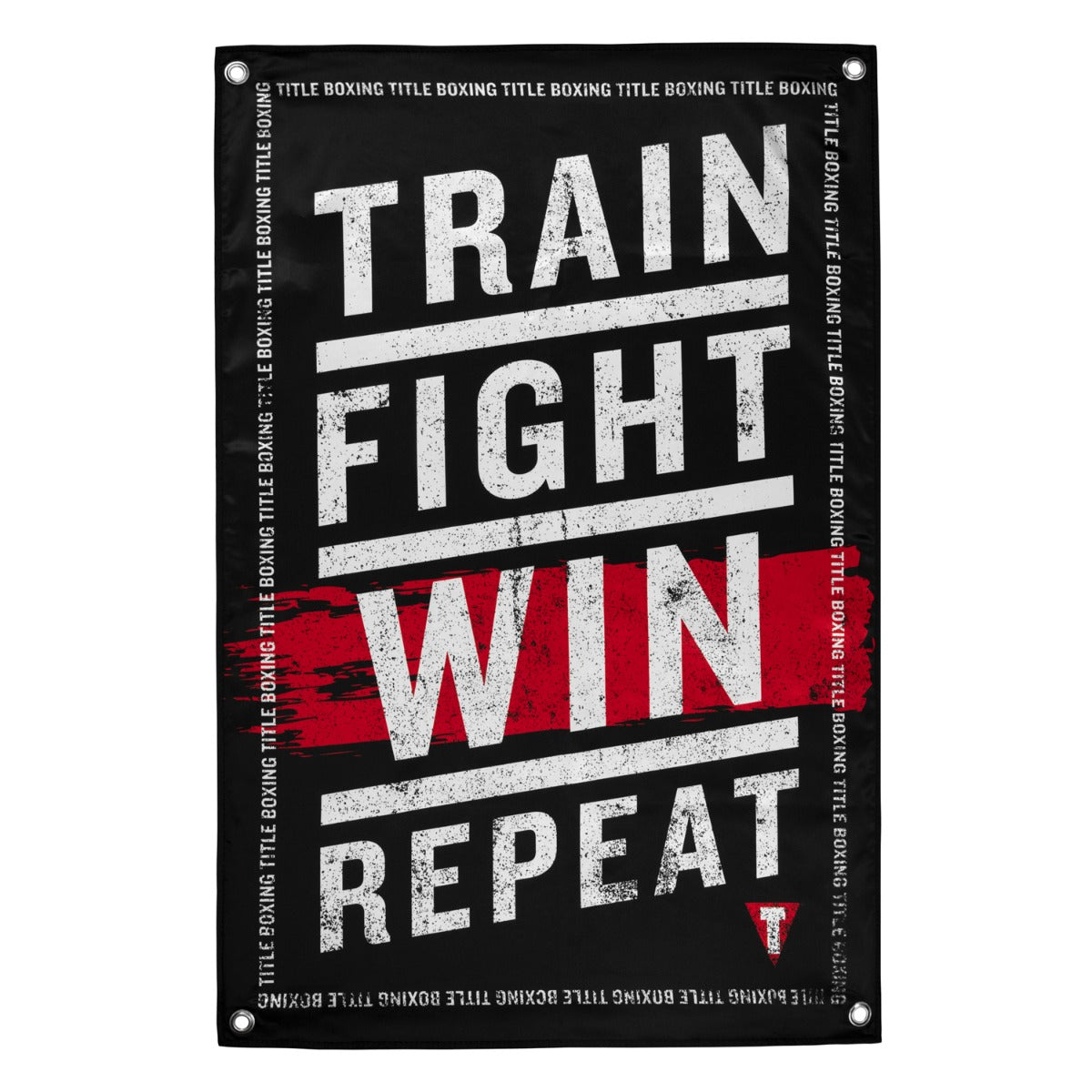TITLE Boxing Train Fight Win Repeat Banner