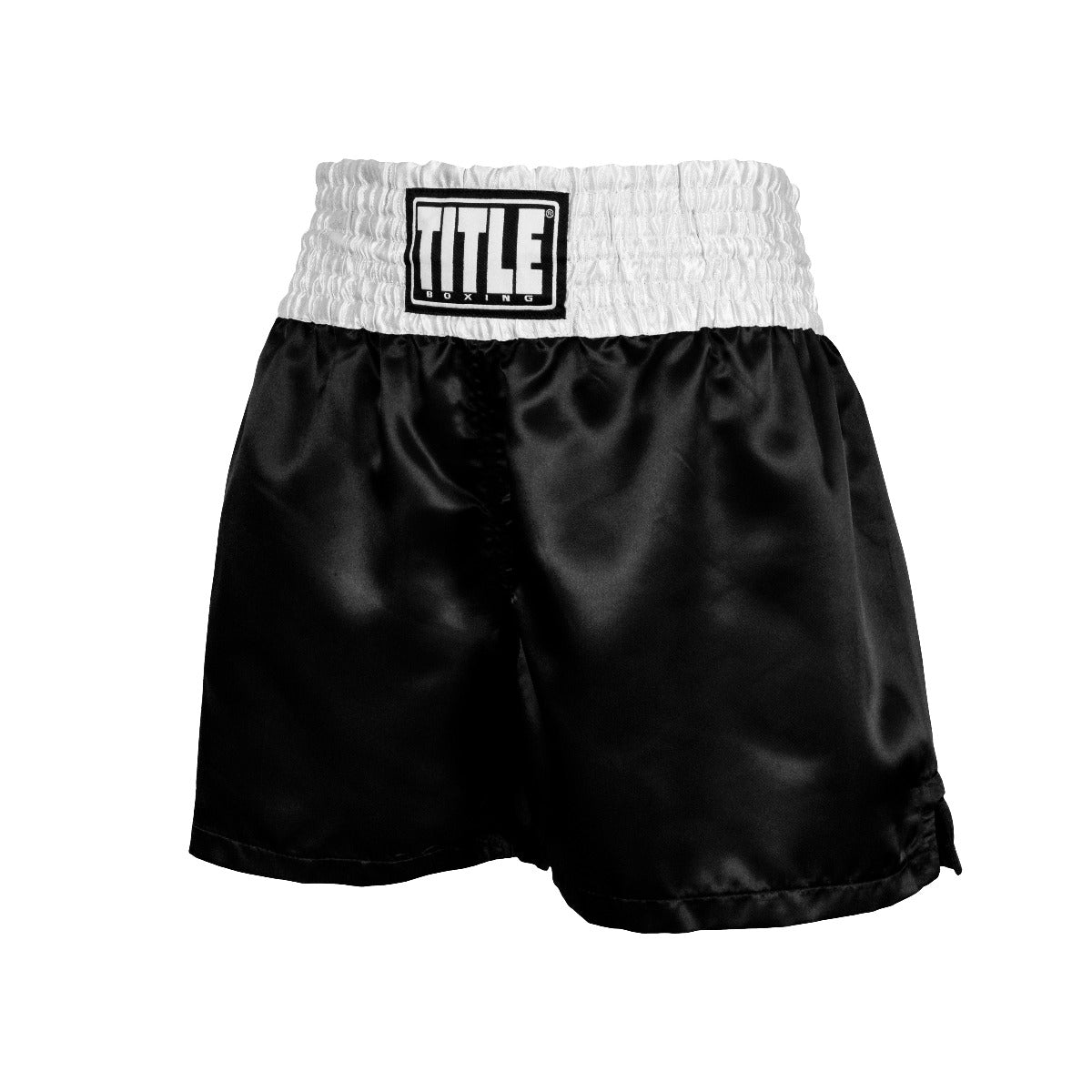 Title Boxing Youth Professional Satin Boxing Trunks 