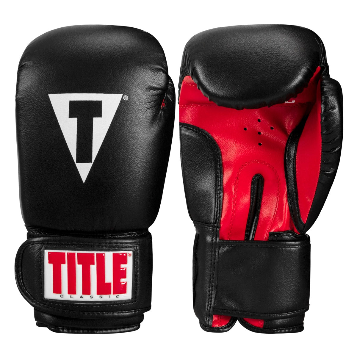 Black/Red Title Boxing Classic Lightweight Wrap-Around Protective Cup 