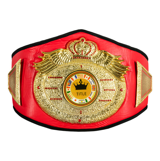 Wings Of Prey Gold Nugget Title Belt