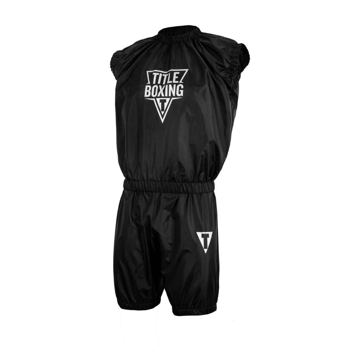 TITLE Pro Set Vulcanized Rubber Sauna Suit With Hood TITLE Boxing Gear