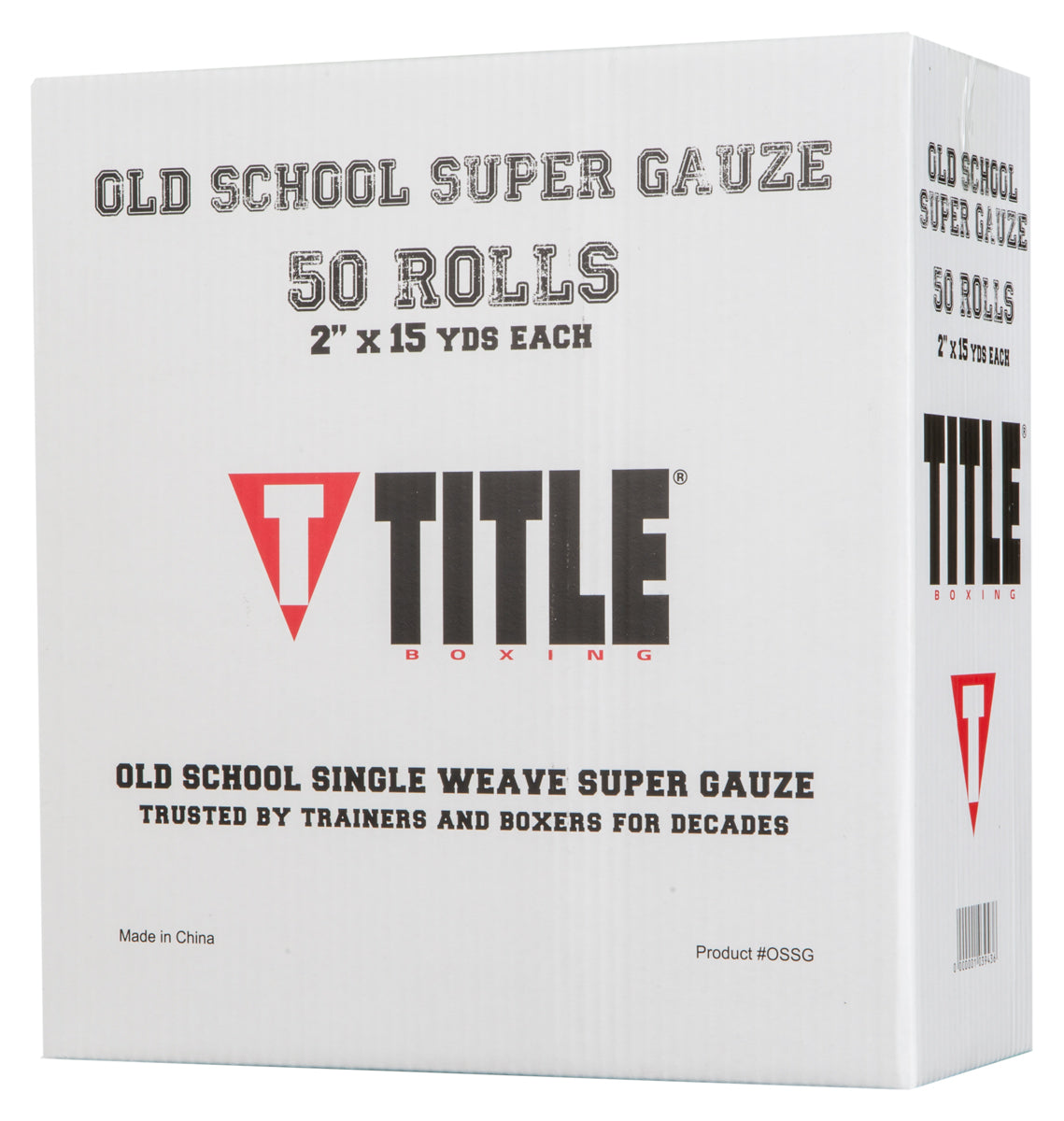 TITLE Old School Super Gauze Box of 50 rolls