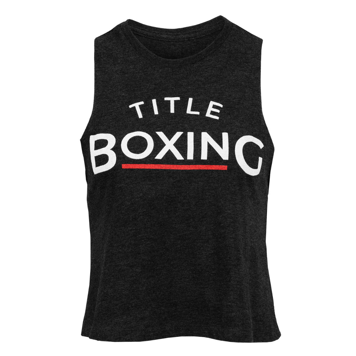 TITLE Boxing Club Womens Chronicle Racerback Cropped Tank