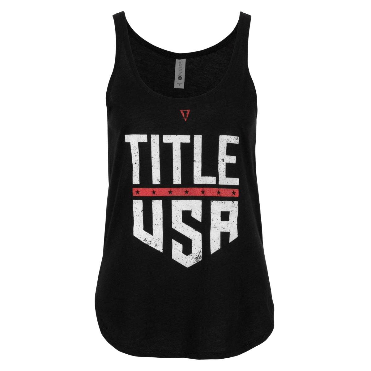 TITLE Boxing Title USA Badge Tank